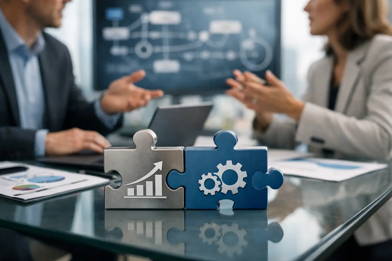 Qual sistema conecta estratégia e operação?